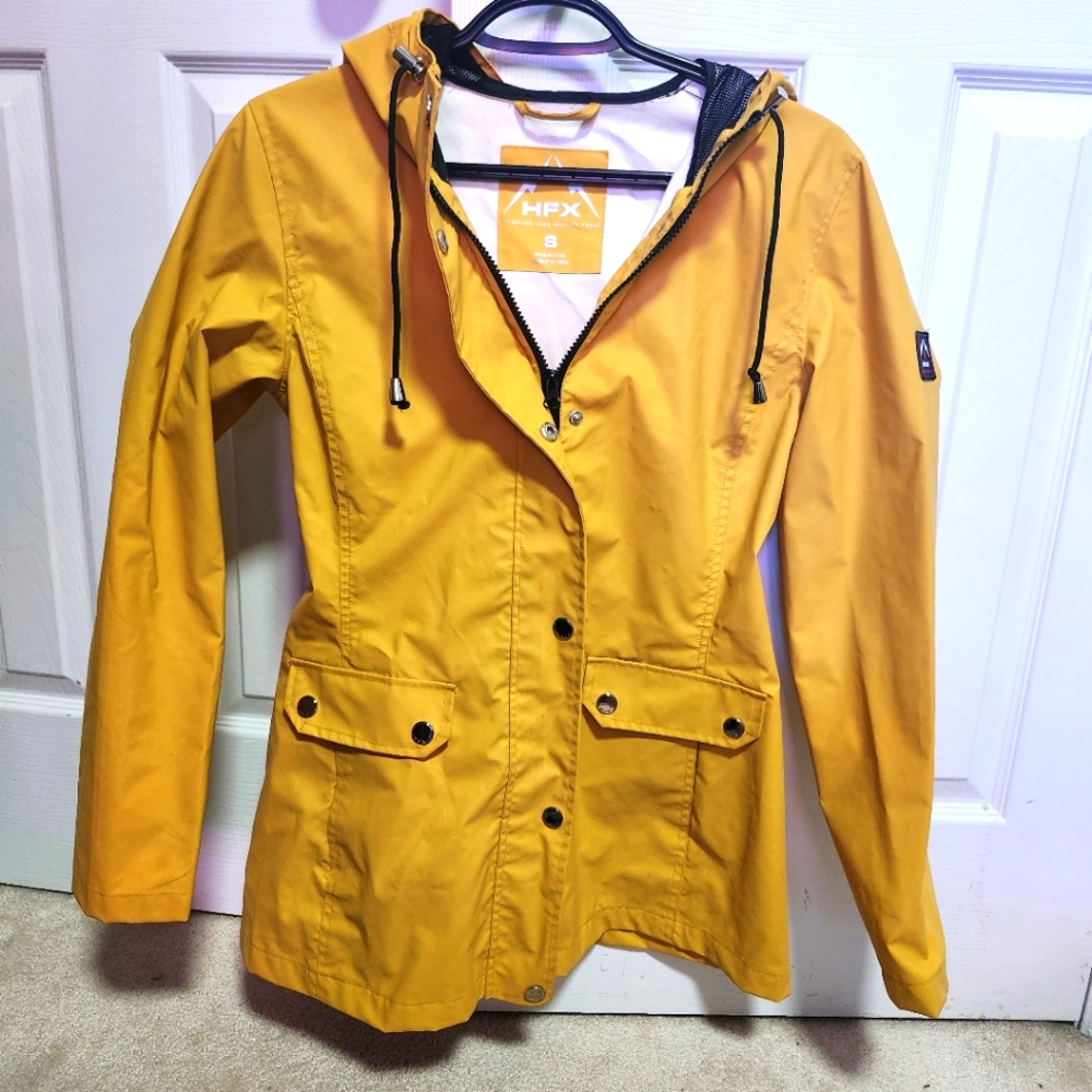Yellow Waterproof Rain Coat
